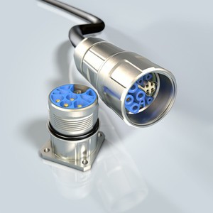Han M23连接器具有较高防护要求,非常适用於恶劣环境。