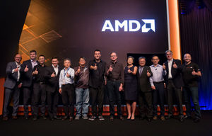 AMD在COMPUTEX 2018展現新一代產品領先優勢 合作夥伴廠商全力支持 。