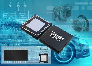 東芝推出功率MOSFET閘極驅動智慧功率元件,將協助縮小三相無刷馬達尺寸。