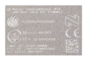 nRF9160系统级封装(SiP)已准备好在全球LTE-M和NB-IoT蜂巢式网路以及蜂巢式物联网产品应用中进行大规模流通。