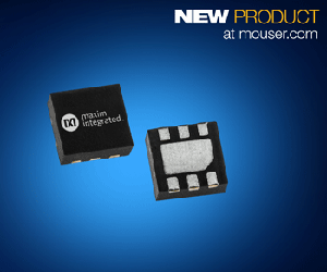 半導體與電子元件授權代理商Mouser Electronics(貿澤電子)即日起開始供應適用於拋棄式醫療設備的多種Maxim Integrated安全裝置。