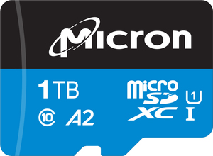 美光推出1TB 工業級microSD,專為解決影片監控市場與其他工業應用的邊緣儲存需求所開發。