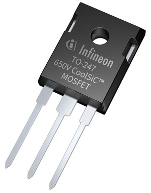 CoolSiC MOSFET 650V导通电阻介於27m?至107m?,采用常见的TO-247 3脚和TO-247 4脚封装,有助於进一步降低切换损耗。如同先前推出的所有CoolSiC MOSFET产品,新的650V系列亦采用英飞凌先进的沟槽式半导体技术。