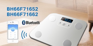 Holtek推出具藍牙廣播體脂量測功能Flash MCU BH66F71662/52