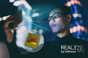 英飞凌与 Qualcomm合作开发的叁考设计采用 REAL3 3D 飞时测距(ToF)感测器,为智慧型手机制造商提供标准化、成本效益与方便设计整合等优势。
