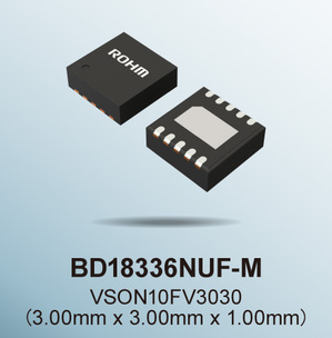 当电池电压从13V降至9V时,利用BD18336NUF-M新搭载的电压降低时电流分流电路功能,切换LED电流路径来防止灯灭,且能够一直保持30%以上的亮度。