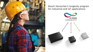 Bosch Sensortec新型高性能堅固感測器:IMU、加速度計和氣壓感測器,通過10年產品供貨期可提高靈活性。(source:Bosch Sensortec)