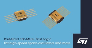 意法半導體推出150MHz+高速抗輻射邏輯元件,加速航太電子系統運算速度