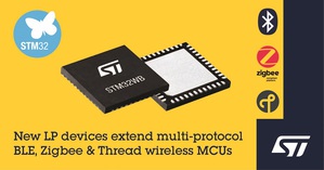 意法半导体(ST)推出STM32WB35和STM32WB30超值产品线,扩大STM32WB双核多协议微控制器(MCU)产品组合