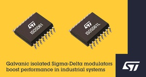 意法半导体推出高整合度电隔离Sigma-Delta调变器,提升测量精确度和可靠性。