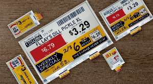 E Ink Spectra 3100四色電子紙以黑、白、紅與黃的鮮明色彩,滿足零售業者色彩行銷的需求。