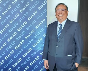华兴集团董事长刘守雄表示,将会全心投入和全力深耕LED产业,期待再创另一波高峰。(摄影/陈复霞)