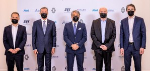 法國Atos、達梭系統、雷諾集團(Groupe Renault)、意法半導體(STMicroelectronics)以及法國達利思集團(Thales Group)宣布成立「軟體聯盟」,共同為永續智慧交通打造一套全新的開放式生態系統。