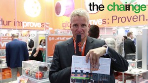 igus GmbH 執行長 Frank Blase 表示:「透過igus 拖鏈回收 『chainge 改變計畫』,我們的目標是努力減少塑膠廢料並改善回收過程。」 (來源:igus GmbH)