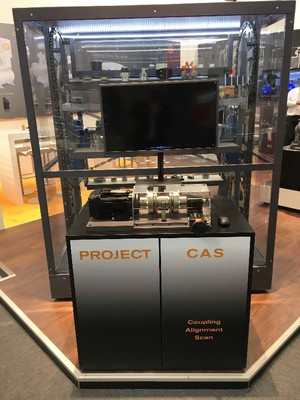 KTR在去年台北國際自動化展上發表最新CAS聯軸器同軸誤差偵測儀樣機(source:KTR)