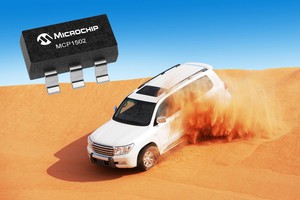 Microchip發表高精度參考電壓(Vref) IC,為更大工作溫度範圍的汽車應用提供極低的漂移