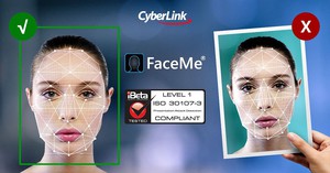 訊連FaceMe人臉辨識引擎之活體檢測技術通過iBeta 活體冒用攻擊認證,表示具備活體辨識能力之應用,可有效避免身分冒用之情事。