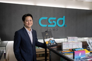 CSD中衛營運長張德成期許透過SAP的ERP系統,讓CSD中衛成為世界級品牌。