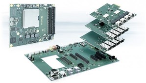 控創新款COM Express Basic Type 7電腦模組支援PCIe Gen 4傳輸速度與10 Gbit網路連線,展現伺服器等級的效能。