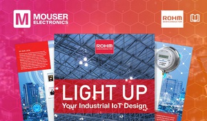 ROHM Semiconductor和贸泽发表最新电子书,探讨IIoT中的高效电源转换