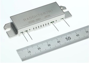 三菱電機將於8月1日推出新型50W矽射頻高功率MOSFET模組,用於商用雙向無線電的高頻功率放大器。(source : Mitsubishi Electric)