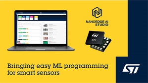 意法半導體更新 NanoEdge AI Studio,支援在智慧感測器上之裝置端機器學習和推理