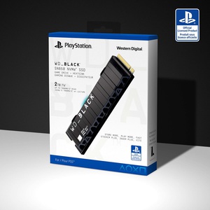 Western Digital Corp.和Sony Interactive Entertainment(SIE)共同宣布推出業界首款官方PlayStation授權的PlayStation 5(PS5)專用M.2 SSD-WD_BLACK SN850 NVMe SSD
