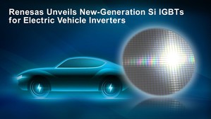 瑞薩開發新一代Si-IGBT，以提供低功率損耗且小型的封裝。瑞薩甲府工廠的新300mm產線將生產新的電源產品