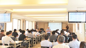 明緯集團在睽違2年後,再次對內召開新產品與新技術發表實體大會,並完整說明該公司自2020年創辦SDG永續發展集團後的最新系列產品與營銷策略,