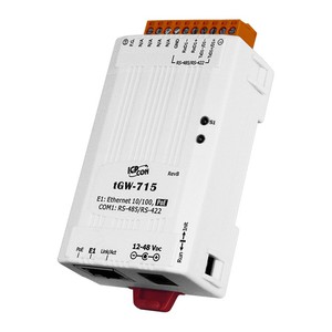泓格推出微型Modbus/TCP转RTU/ASCII闸道器--tGW-715(i)-T系列模组,拥有Modbus/TCP转Modbus/RTU或Modbus/ASCII的闸道器功能。