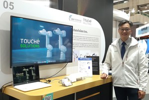 原见精机董事长暨策略长苏瑞尧认为人机协作的发展趋势,在未来3~5年内将逐渐形成固定的合作样态。(摄影:陈复霞)