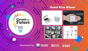 2022年Create the Future設計競賽化夢想為可能,貿澤攜手Intel、Analog Devices鼓勵技術創新人才