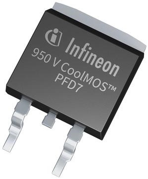 英飛凌推出950 V CoolMOS PFD7系列,整合快速二極體,滿足大功率照明和工業SMPS應用的需求