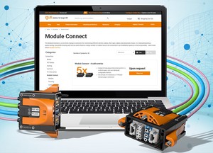 新型 igus 线上商店快速连接模组化接头的客制介面,让客户可以直接从180种零件中选择订购。(source:igus GmbH)