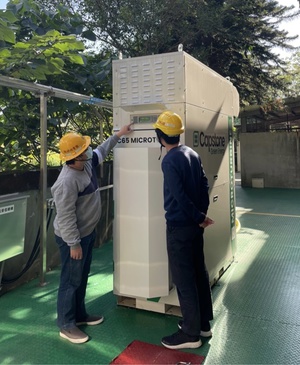 台電為推動氫能發電,自2022年引進首套混氫型微氣渦輪發電系統