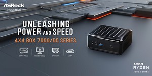 華擎推出4X4 BOX 7000/D5系列迷你電腦,搭載AMD Ryzen 7000U系列 APU,
