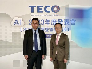 东元集团空调暨智慧生活事业群发表2023年新品,提供AI中央空调节能系统,以及全温层产品对应解决方案。(source:TECO)