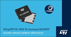 意法半導體推出100V工業級STripFET F8電晶體,質量因數提升40%