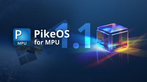 適用於控制器的PikeOS for MPU 1.1版本,可用於異構設計的MPSoC。