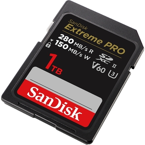 SanDisk Extreme PRO SDXC UHS-II 记忆卡(V60)专为专业消费者及创作者设计,能够激发使用者创造力。