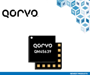 貿澤電子供貨的Qorvo QM45639 Wi-Fi 7前端模組,可支援智慧家庭和可攜式消費性裝置應用。