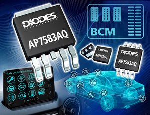 Diodes推出具备电源正常指示且符合汽车规格的300mA输出LDO,支援电池断电负载点。