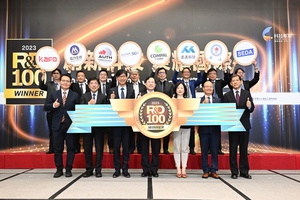 經濟部主辦R&D100記者會,宣示台灣今年共囊括12項創新科技數量,高居全球第二