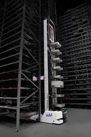 Hai Robotics推出世界首款创新伸缩勾取式ACRHaiPick A42T-E2和HaiPick System 3。(source:Hai Robotics)