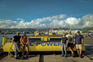 C-Power的解决方案可透过将海浪转化为可用的能源形式满足全球对能源生产脱碳的需求,同时还可实现与云端之间的资料传输。