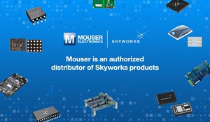 貿澤電子(Mouser Electronics)供貨Skyworks Solutions公司創新產品。
