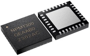Nordic Semiconductor 量產推出高整合的電源管理積體電路,助力原本採用樣品或nPM1300 EK開發產品的客戶進入商用化生產。