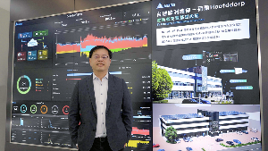 台達DeltaGrid智慧電網事業部賴宏仁處長表示,台達針對社區充電提出方案,可解決計價、設置等複雜問題。