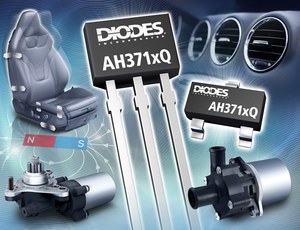 Diodes推出高電壓、符合汽車規格的霍爾效應鎖存器,針對物理應力提供更佳耐用性。