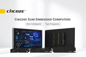 德承承(Cincoze)的两款工业电脑 P2202 Series及P1201为轻薄设计,符合移动型装置(AGV/AMR)或控制机箱等安装空间受限的应用需求。